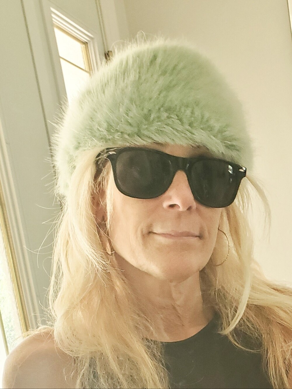 Barts Calla Fur Deluxe Faux Fur Headband Neck Warmer Mint Green
